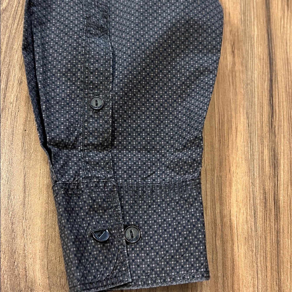 Calvin Klein Men's Brown Patterned Button Down Sh… - image 6